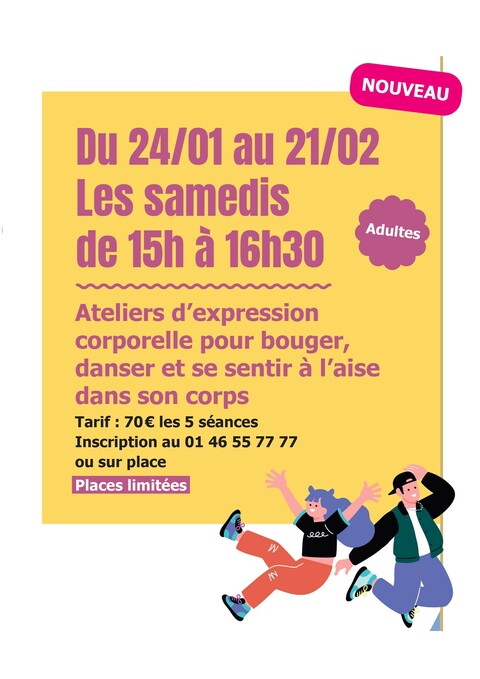 ATELIERS DE MOUVEMENT ET D'EXPRESSION CORPORELLE 2026