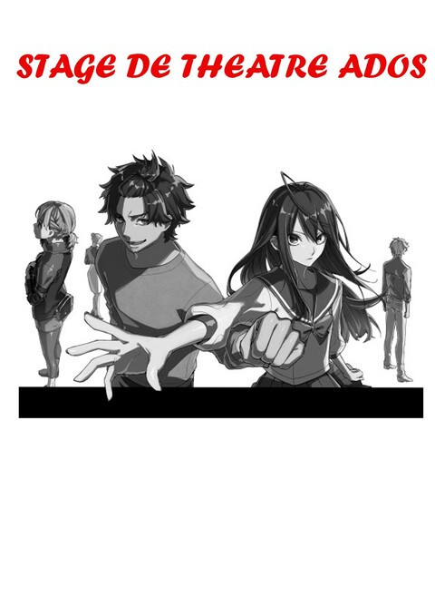 STAGE THÉÂTRE ADOLESCENTS ETE 2025