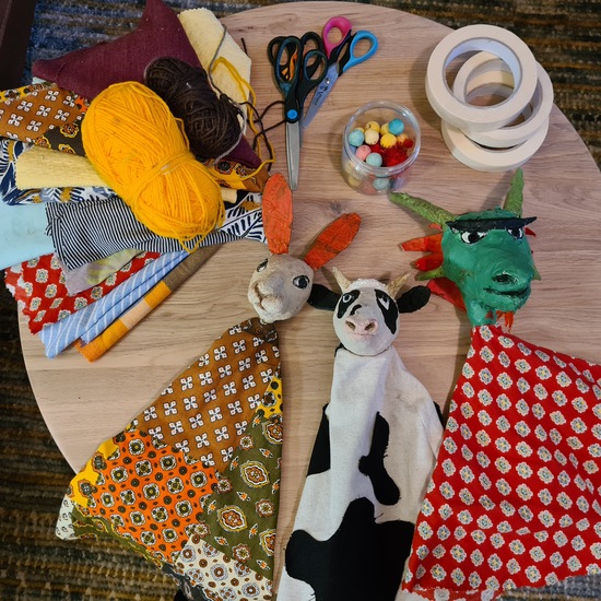 Stages Marionnettes 6-8 et 9-12 ans - Printemps 2026